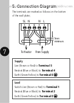 Предварительный просмотр 10 страницы Timeguard TS900N Installation & Operation Instructions