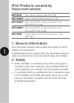 Предварительный просмотр 2 страницы Timeguard Weathersafe Extreme WXT103N Installation & Operating Instructions Manual