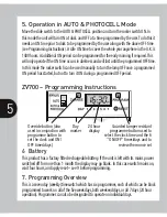 Предварительный просмотр 6 страницы Timeguard ZV700 Installation & Operating Instructions Manual