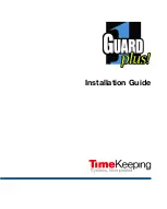 Preview for 1 page of TimeKeeping GUARD1 PLUS Installation Manual