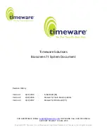 Предварительный просмотр 2 страницы timeware Bioscreen 7t User Manual