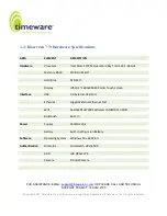 Предварительный просмотр 4 страницы timeware Bioscreen 7t User Manual