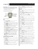 Preview for 10 page of Timex 04k-096000 Manual