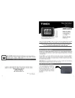 Preview for 1 page of Timex 75324T User Manual