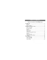 Preview for 2 page of Timex Bodylink System Performance Watch User Manual