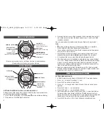 Preview for 3 page of Timex i-Control M805 Instruction Manual