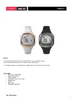 Предварительный просмотр 2 страницы Timex Ironman Transit+ User Manual