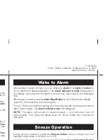 Preview for 6 page of Timex Jelly Clock T116 Instruction Manual