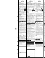 Timex M515 Instruction Booklet preview