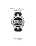 Timex M851 Design Manual preview