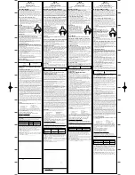 Предварительный просмотр 2 страницы Timex SPORTS 1440 Instruction Book