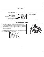 Предварительный просмотр 5 страницы Timex T035 User Manual