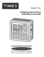 Preview for 1 page of Timex T152 Manual