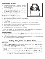 Preview for 6 page of Timex T152 Manual