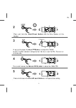 Предварительный просмотр 6 страницы Timex T231Y Quick Start Manual