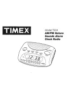 Timex T234 Instruction Manual preview