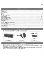 Preview for 2 page of Timex T236 User Manual