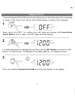 Preview for 6 page of Timex T236 User Manual