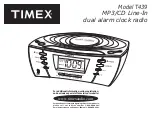 Preview for 1 page of Timex T439 User Manual