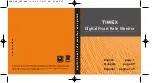 Предварительный просмотр 1 страницы Timex TMXM502 User Manual