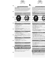 Preview for 1 page of Timex W-163 User Manual