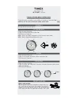 Timex W-179-US Instructions preview