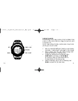 Предварительный просмотр 6 страницы Timex W-195 Manual