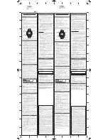 Preview for 3 page of Timex W-209 Manual