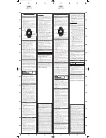 Preview for 4 page of Timex W-209 Manual