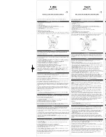 Preview for 1 page of Timex W-213 User Manual