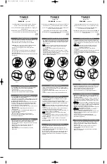 Timex W180 US Quick Start Manual preview