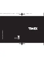 Timex W223 NA Manual preview