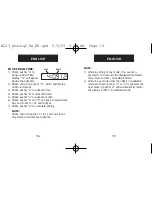 Preview for 12 page of Timex W223 NA Manual