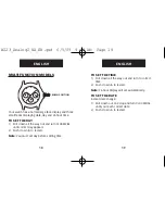 Preview for 13 page of Timex W223 NA Manual