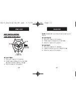 Preview for 14 page of Timex W223 NA Manual