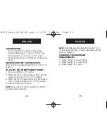 Preview for 16 page of Timex W223 NA Manual