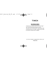 Preview for 146 page of Timex W223 NA Manual