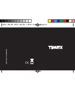 Timex W231 User Manual preview
