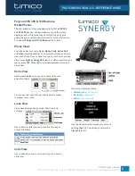 Preview for 2 page of Timico Synergy Polycom VVX 300 Reference Manual