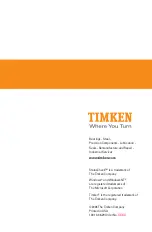 Preview for 24 page of Timken StatusCheck Quick Start Manual