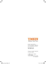 Предварительный просмотр 252 страницы Timken VHIN 10 User Manual