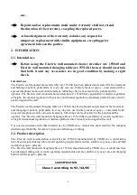 Preview for 6 page of Timo 155040 Instructions For Use And Maintenance Manual