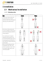 Предварительный просмотр 7 страницы Timotion MA1_AC User Manual