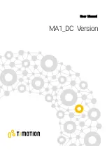 Timotion MA1_DC User Manual preview