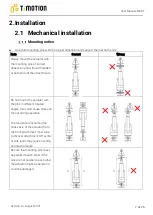 Предварительный просмотр 7 страницы Timotion MA2T User Manual