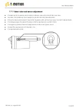 Предварительный просмотр 9 страницы Timotion MA2T User Manual