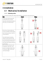 Предварительный просмотр 7 страницы Timotion TA2P User Manual