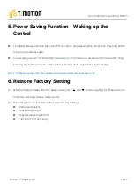 Preview for 7 page of Timotion TDH15 User Manual