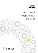 Timotion TDH5PR Manual preview