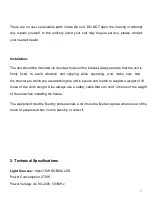 Preview for 7 page of Timpani LD270DMX User Manual